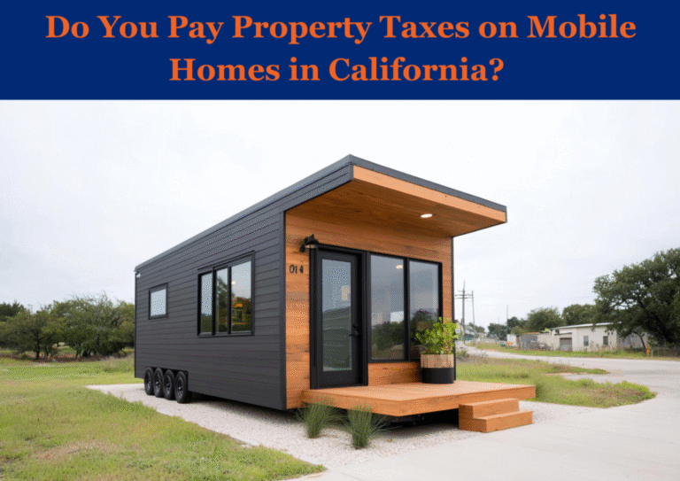 Do You Pay Property Taxes on Mobile Homes in California cover