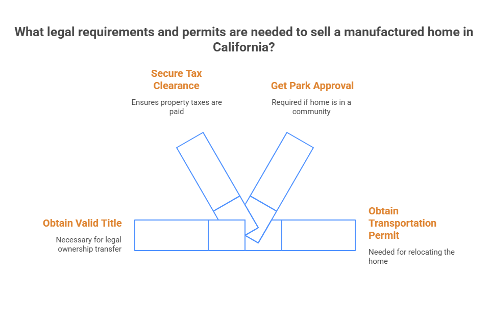 Infographic of What are the Legal Requirements & Permits in California
