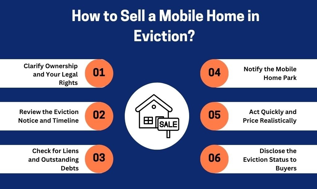 Infographic - How to Sell a Mobile Home in Eviction 