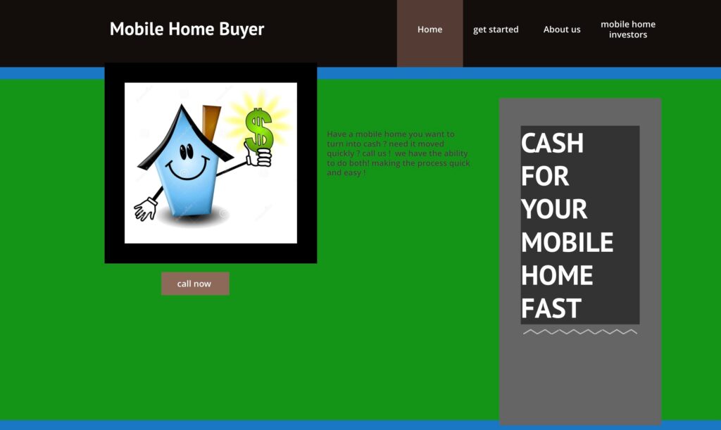 Screenshot of MH Cash buyer