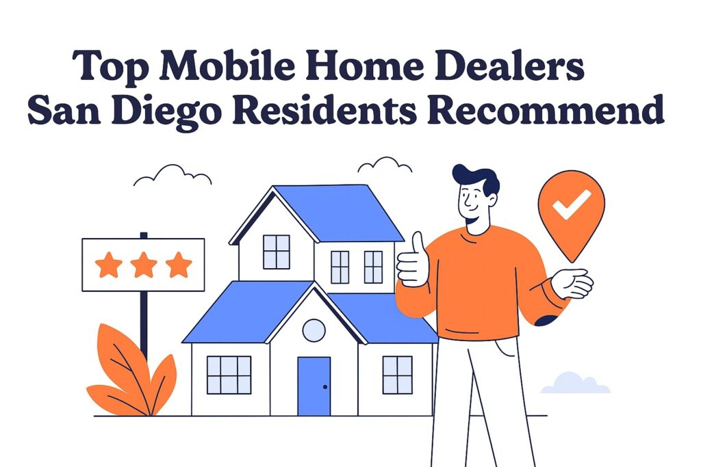 Illustration of selling a home and icons