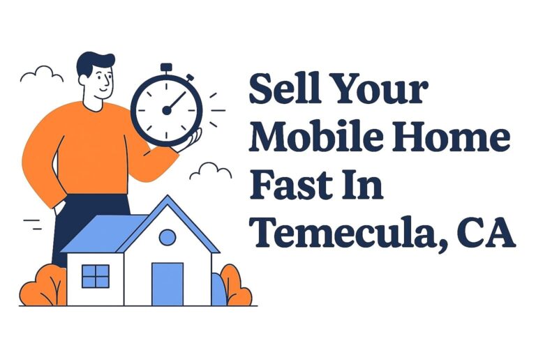 Illustration of a man holding stopwatch beside a house.